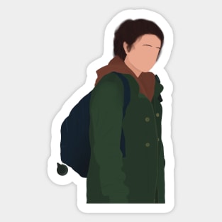 The Last of Us© Show Ellie B Ramsey Fan Art Sticker